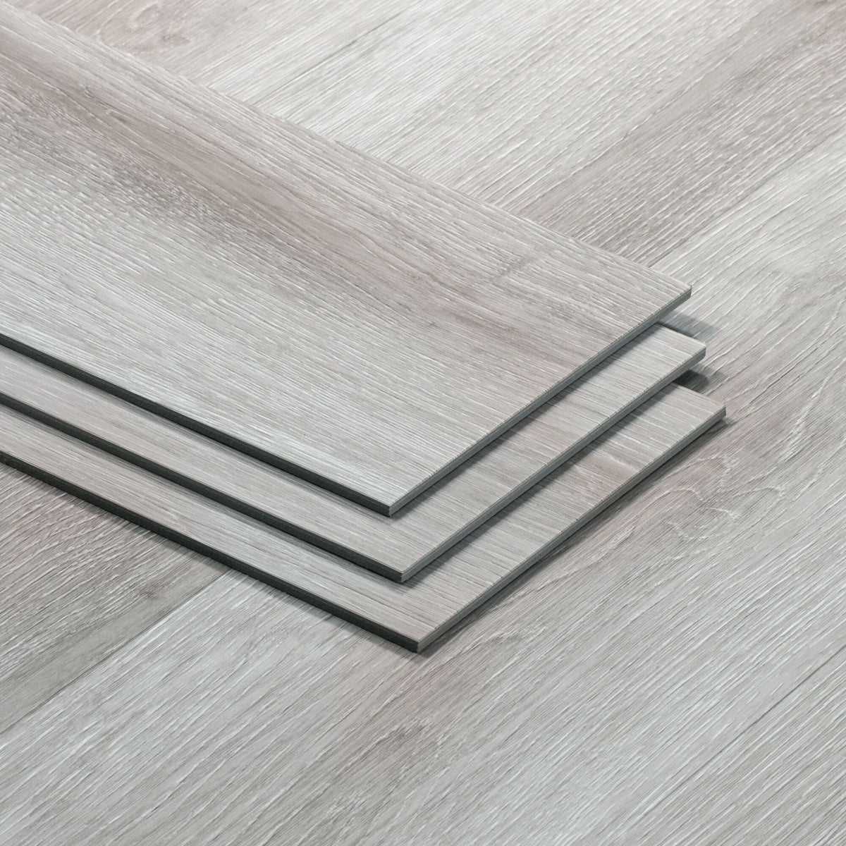 Lucida USA (Sample) GlueCore Pro Grigio Gray Wood Look 28-mil Waterproof Glue Down Luxury Vinyl Plank