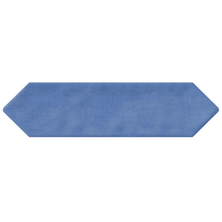 Giorbello (Sample) Indigo 3-in x 12-in Glazed Ceramic Subway Floor and Wall Tile