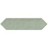 Giorbello (Sample) Sage 3-in x 12-in Glazed Ceramic Subway Floor and Wall Tile