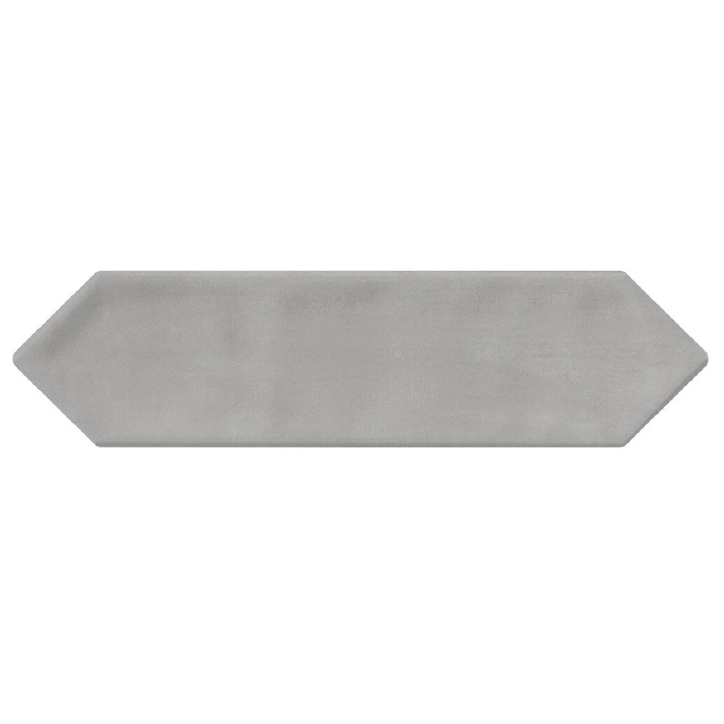 Giorbello (Sample) Smoke 3-in x 12-in Glazed Ceramic Subway Floor and Wall Tile