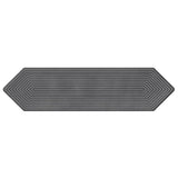 Giorbello (Sample) Decor Black 3-in x 12-in Glazed Ceramic Subway Floor and Wall Tile