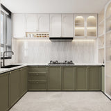 Giorbello Decor White 3-in x 12-in Glazed Ceramic Wave Subway Floor and Wall Tile (5-sq. ft/ Carton)