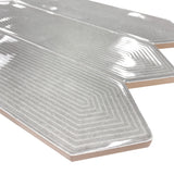 Giorbello (Sample) Decor Smoke 3-in x 12-in Glazed Ceramic Subway Floor and Wall Tile