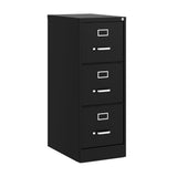 Hirsh Black 3-Drawer 15-in File Cabinet