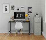 Hirsh Light Gray 3-Drawer 15-in File Cabinet
