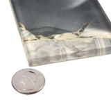 Apollo Tile Carnelian Gray 3-in x 12-in Glossy Glass Floor and Wall Tile (5-sq. ft/ Carton)