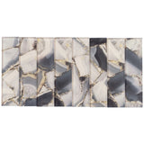 Apollo Tile Carnelian Gray 3-in x 12-in Glossy Glass Floor and Wall Tile (5-sq. ft/ Carton)