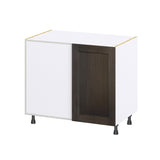 Hugo&Borg Montclaire 39-in W x 34.5-in H x 24-in D Wood Blind Corner Base Fully Assembled Cabinet (Recessed Panel Shaker Style)