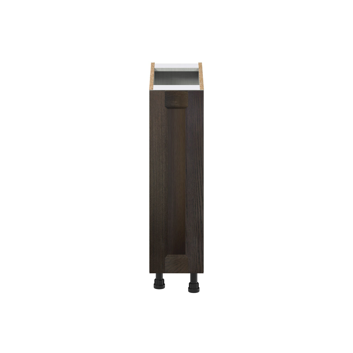 Hugo&Borg Montclaire 9-in W x 34.5-in H x 25-in D Wood 1-Drawer Pull-out Cabinet Base Fully Assembled Cabinet (Recessed Panel Style)