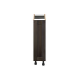 Hugo&Borg Montclaire 9-in W x 34.5-in H x 25-in D Wood 1-Drawer Pull-out Cabinet Base Fully Assembled Cabinet (Recessed Panel Style)