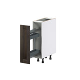 Hugo&Borg Montclaire 9-in W x 34.5-in H x 25-in D Wood 1-Drawer Pull-out Cabinet Base Fully Assembled Cabinet (Recessed Panel Style)