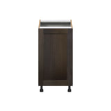 Hugo&Borg Montclaire 18-in W x 34.5-in H x 24-in D Wood 1-Drawer Pull-out Cabinet Base Fully Assembled Cabinet (Recessed Panel Style)