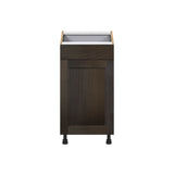 Hugo&Borg Montclaire 18-in W x 34.5-in H x 24-in D Wood 2-Drawers Pull-out Cabinet Base Fully Assembled Cabinet (Recessed Panel Style)