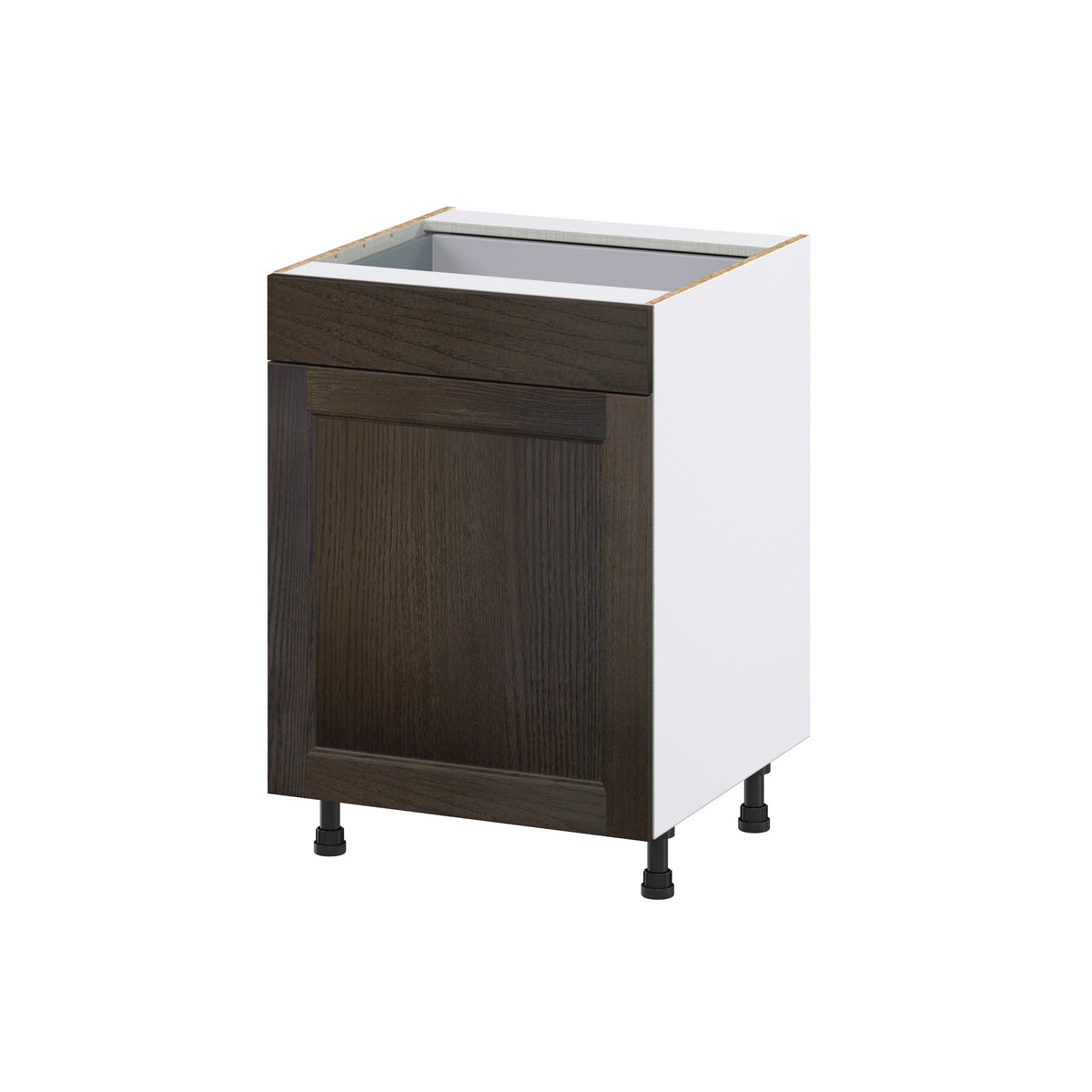 Hugo&Borg Montclaire 24-in W x 34.5-in H x 24-in D Wood 2-Drawers Pull-out Cabinet Base Fully Assembled Cabinet (Recessed Panel Style)
