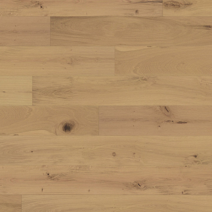 Element Flooring Stoneboro Moultrie European White Oak 7-1/2-in W x 3/8-in T x Varying Length Wirebrushed Engineered Hardwood Flooring (39.06-sq ft / Carton)