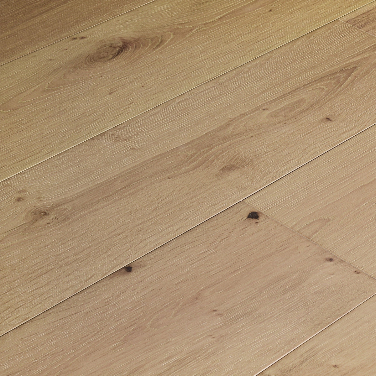 Element Flooring Stoneboro Moultrie European White Oak 7-1/2-in W x 3/8-in T x Varying Length Wirebrushed Engineered Hardwood Flooring (39.06-sq ft / Carton)
