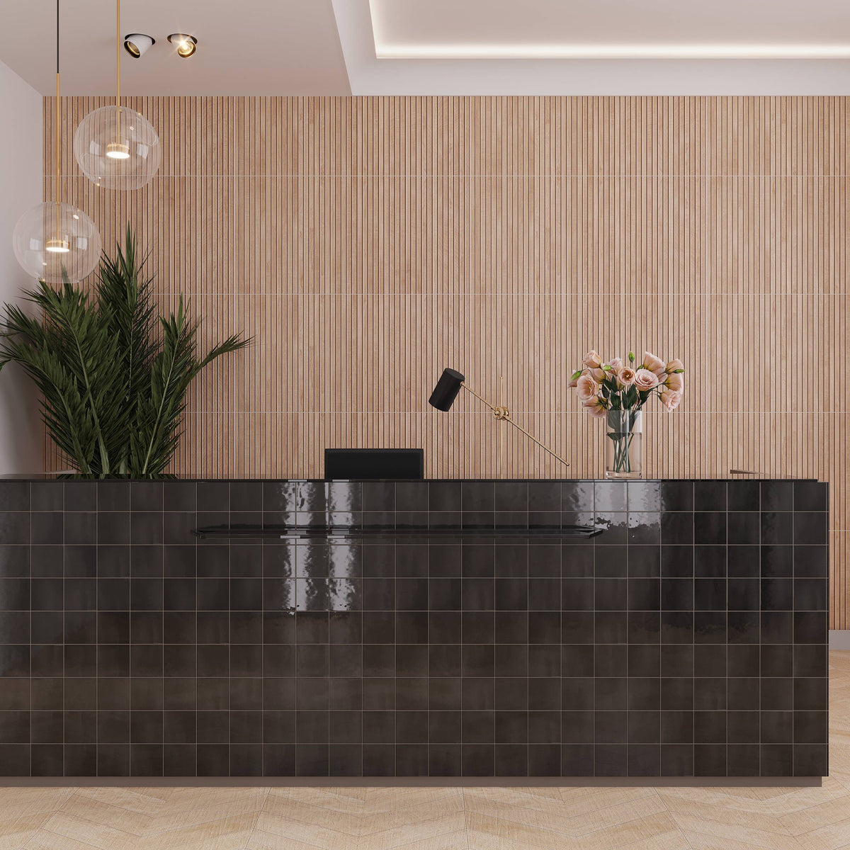 Apollo Tile Bois Maple 24-in x 48-in Matte Porcelain Brick Patterned Floor and Wall Tile (15.49-sq. ft/ Carton)