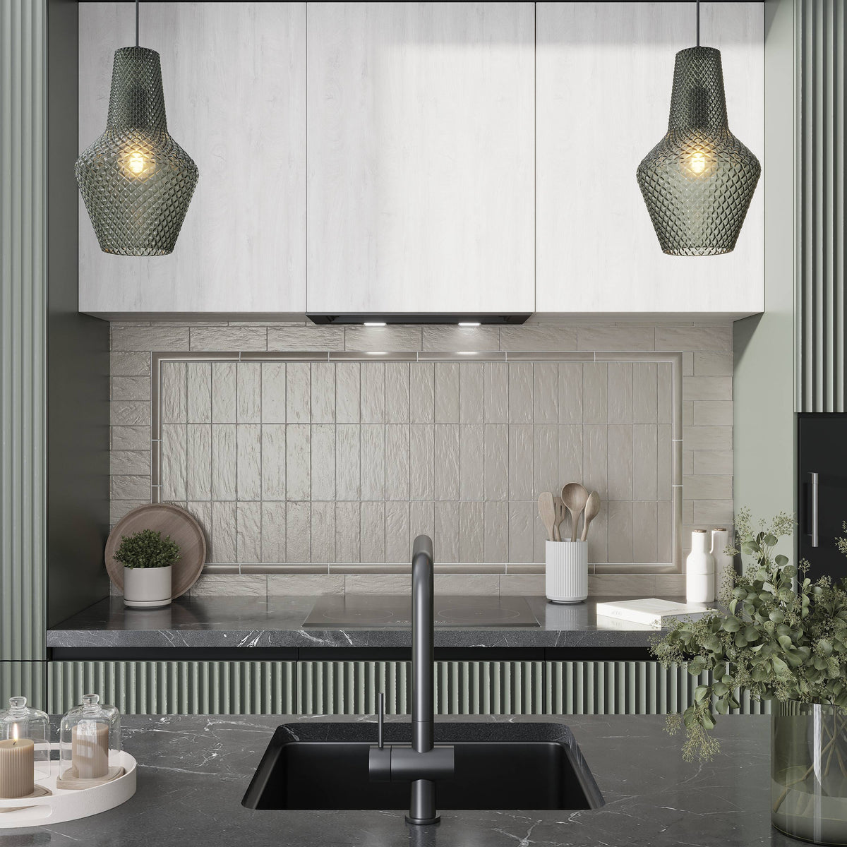 Apollo Tile Duchess Beige 2-1/2-in x 8-in Glossy Ceramic Brick Subway Floor and Wall Tile (5.38-sq. ft/ Carton)