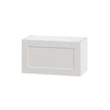 Hugo&Borg Belcourt 27-in W x 15-in H x 14-in D Gray Painted Wall Fully Assembled Cabinet (Recessed Panel Shaker Door Style)