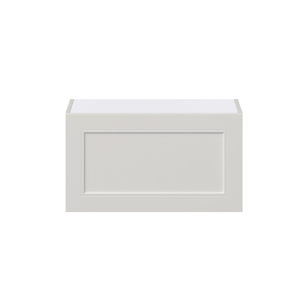 Hugo&Borg Belcourt 27-in W x 15-in H x 14-in D Gray Painted Wall Fully Assembled Cabinet (Recessed Panel Shaker Door Style)