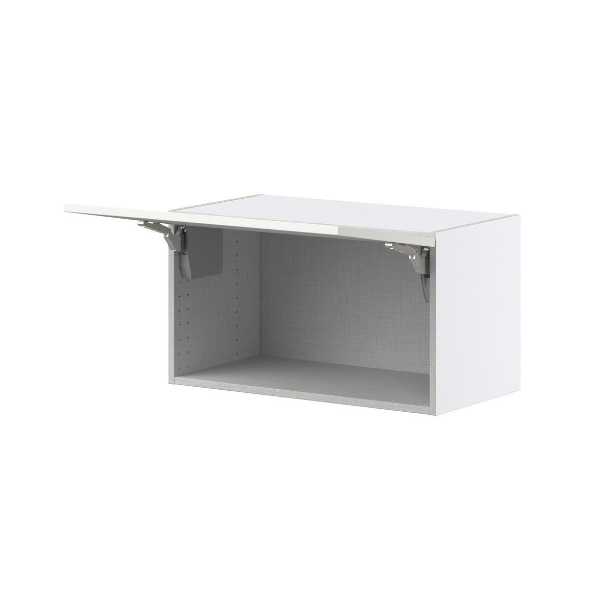 Hugo&Borg Belcourt 27-in W x 15-in H x 14-in D Gray Painted Wall Fully Assembled Cabinet (Recessed Panel Shaker Door Style)