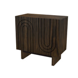 Clihome 31.5-in W x 30.71-in H Wood Composite Brown Freestanding Utility Storage Cabinet