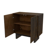 Clihome 15.75-in W x 30.71-in H Mdf Brown Freestanding Utility Storage Cabinet