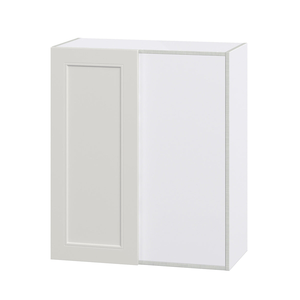 Hugo&Borg Belcourt 30-in W x 35-in H x 14-in D Gray Painted Wall Fully Assembled Cabinet (Recessed Panel Shaker Door Style)