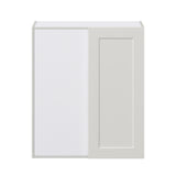 Hugo&Borg Belcourt 30-in W x 35-in H x 14-in D Gray Painted Wall Fully Assembled Cabinet (Recessed Panel Shaker Door Style)