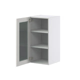 Hugo&Borg Belcourt 15-in W x 30-in H x 14-in D Gray Painted Wall Fully Assembled Cabinet (Recessed Panel Shaker Door Style)