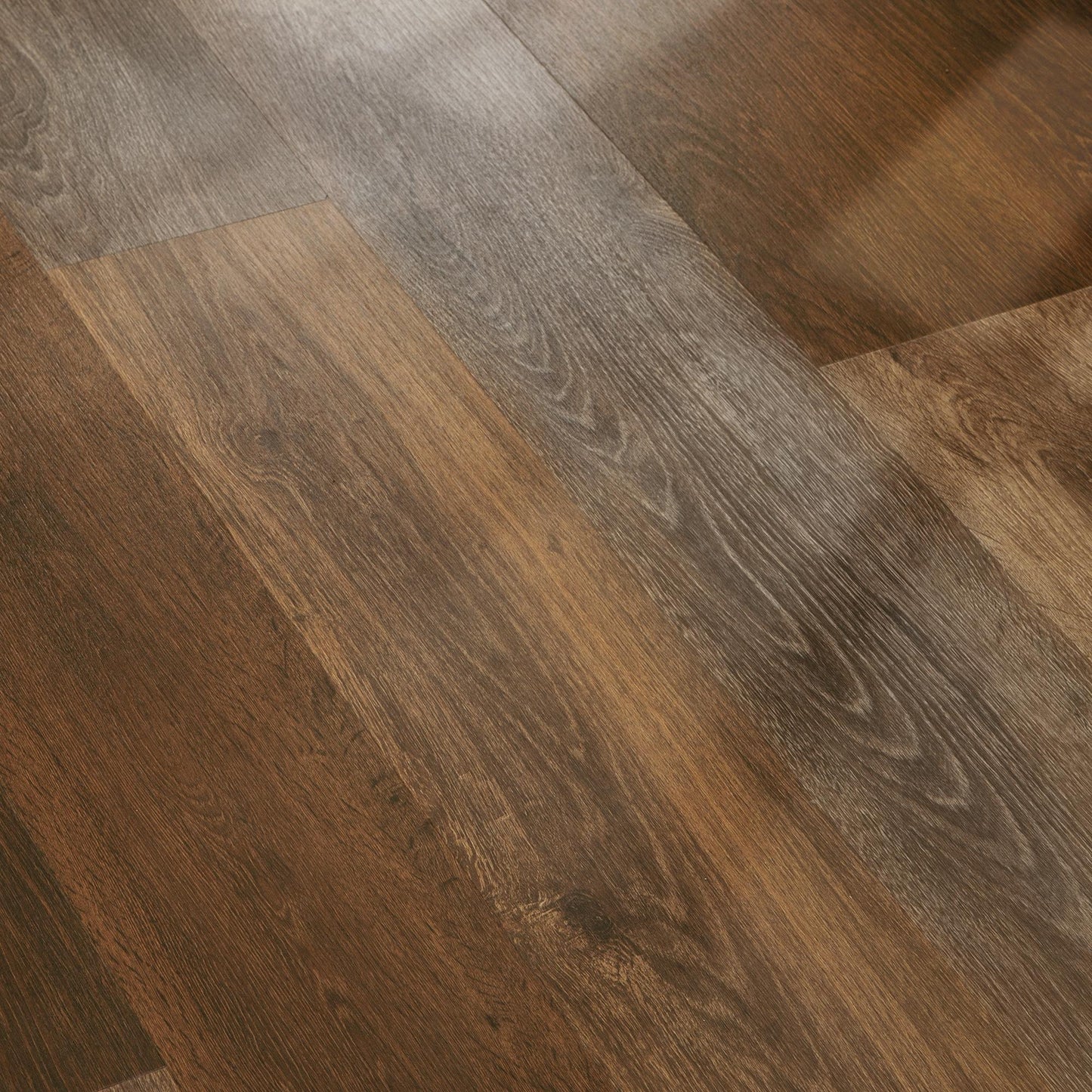 Mohawk Elite Lowland Forest Oak 7-in W x 48-in L x 5-mm Waterproof Interlocking Luxury Vinyl Plank Flooring (28.63-sq ft Carton)