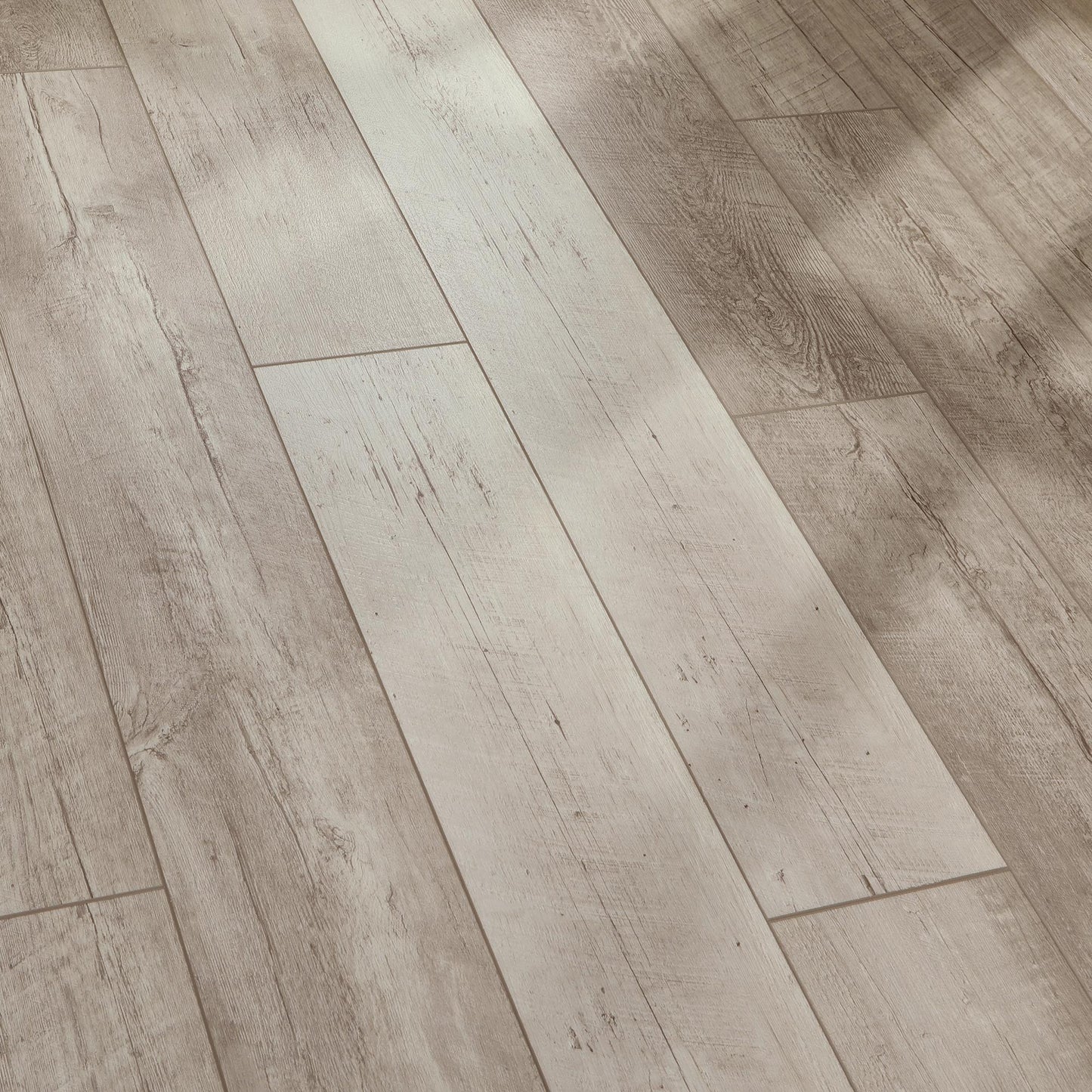 Mohawk Elite Weathered Pine 7-in W x 48-in L x 6-mm Thick Waterproof Interlocking Luxury Vinyl Plank Flooring (23.86-sq ft/Carton)