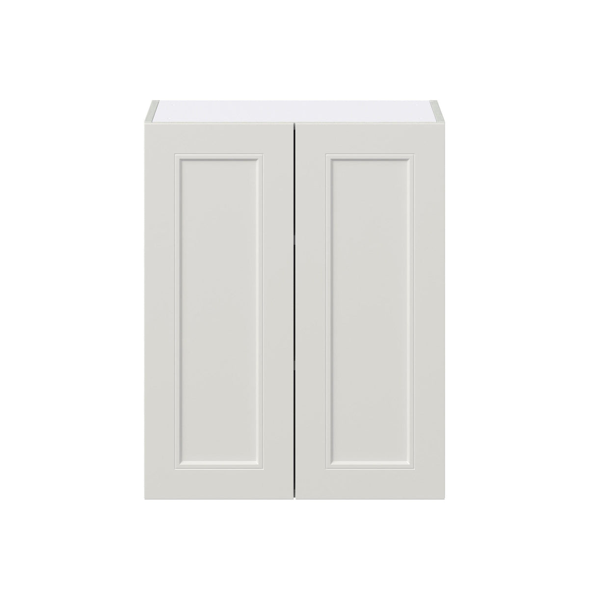 Hugo&Borg Belcourt 24-in W x 30-in H x 14-in D Gray Painted Wall Fully Assembled Cabinet (Recessed Panel Shaker Door Style)