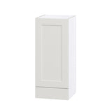 Hugo&Borg Belcourt 15-in W x 35-in H x 14-in D Gray Painted 1-Drawer Wall Fully Assembled Cabinet (Recessed Panel Shaker Style)