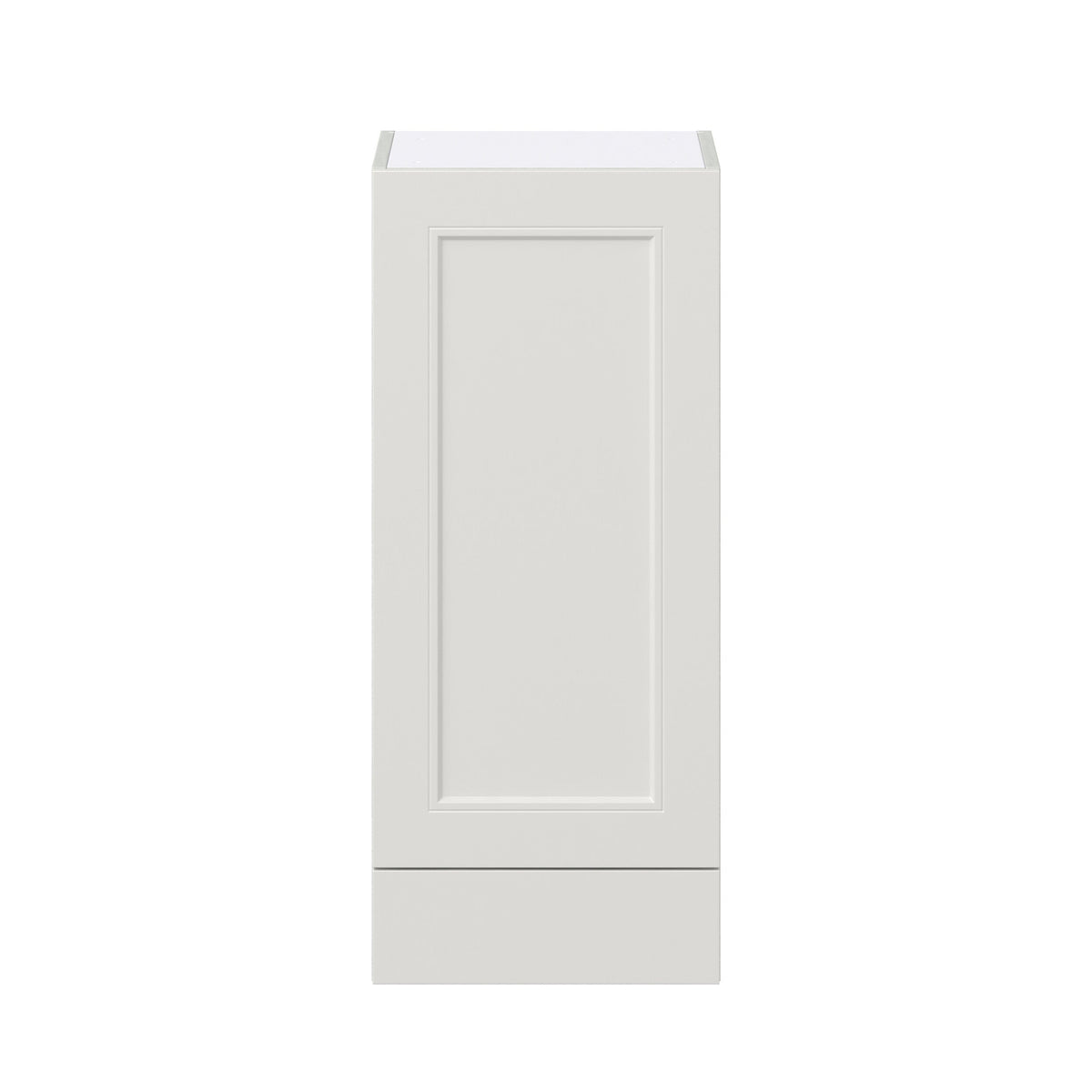 Hugo&Borg Belcourt 15-in W x 35-in H x 14-in D Gray Painted 1-Drawer Wall Fully Assembled Cabinet (Recessed Panel Shaker Style)