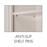 Design House Brookings 36-in W x 34.5-in H x 24-in D White Maple Blind 1-Drawer Base Ready To Assemble Plywood Cabinet (Recessed Panel Shaker Style)