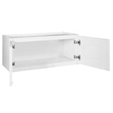 Design House Brookings 30-in W x 12-in H x 12-in D White Maple Wall Ready To Assemble Plywood Cabinet (Recessed Panel Shaker Door Style)
