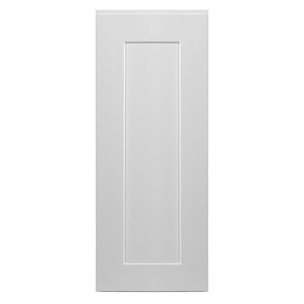 Design House Brookings 12-in W x 30-in H x 12-in D White Maple Wall Ready To Assemble Plywood Cabinet (Recessed Panel Shaker Door Style)