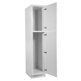 Design House Brookings 18-in W x 84-in H x 24-in D White Maple Pantry Fully Assembled Plywood Cabinet (Recessed Panel Shaker Door Style)