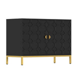 Clihome 15.75-in W x 26.25-in H Mdf Black Freestanding Utility Storage Cabinet