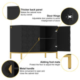 Clihome 15.75-in W x 26.25-in H Mdf Black Freestanding Utility Storage Cabinet
