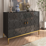 Clihome 15.75-in W x 26.25-in H Mdf Black Freestanding Utility Storage Cabinet