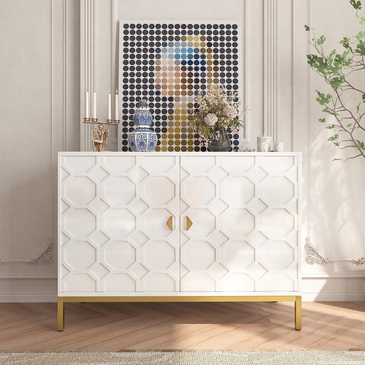 Clihome 15.75-in W x 26.25-in H Mdf White Freestanding Utility Storage Cabinet