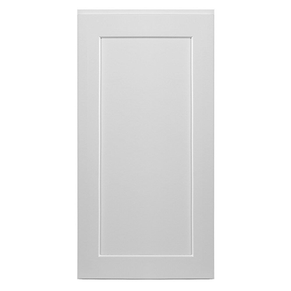 Design House Brookings 18-in W x 36-in H x 12-in D White Maple Wall Ready To Assemble Plywood Cabinet (Recessed Panel Shaker Door Style)