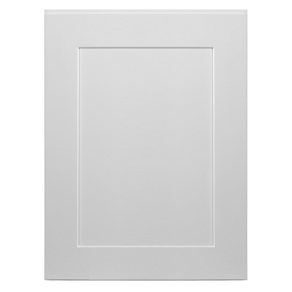 Design House Brookings 18-in W x 24-in H x 12-in D White Maple Wall Ready To Assemble Plywood Cabinet (Recessed Panel Shaker Door Style)