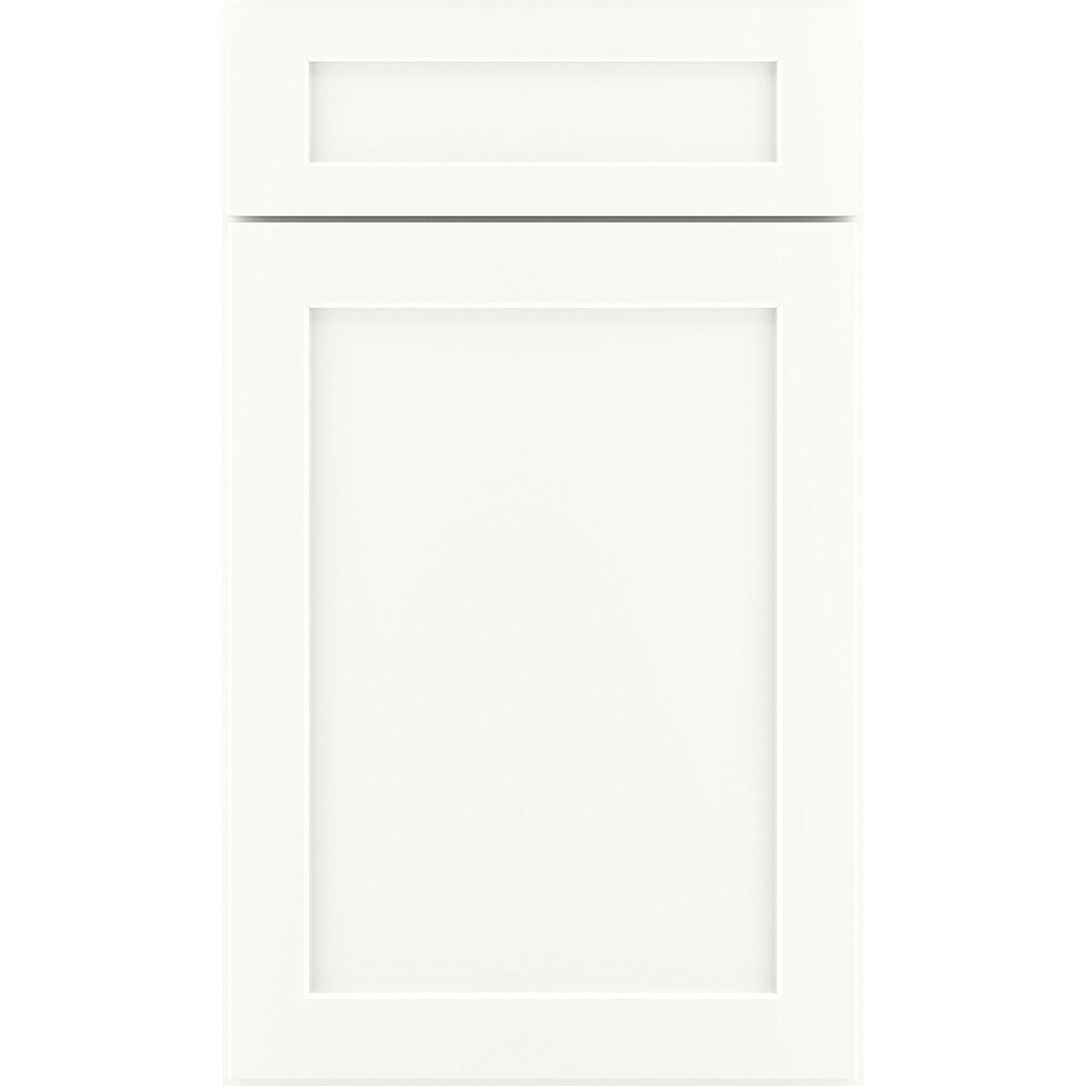 Shenandoah PRO Express Breckenridge 9-in W x 34.5-in H x 24-in D Linen Base Fully Assembled Plywood Cabinet (Recessed Panel Shaker Door Style)