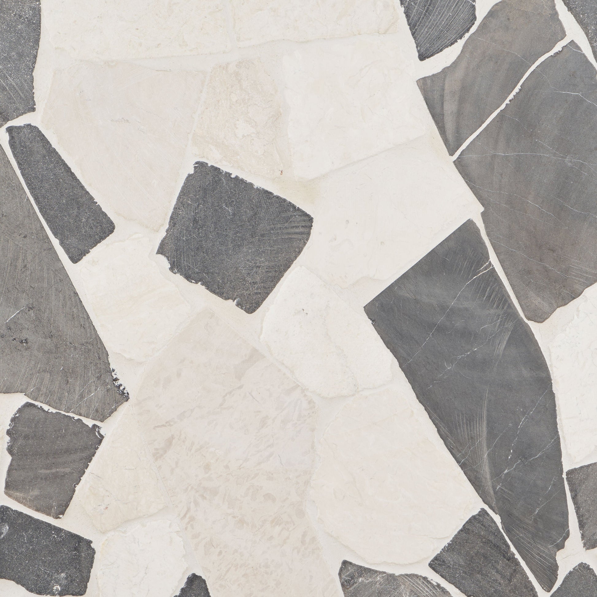 Artmore Tile Landscape Flagstone Island Gray 36-in x 36-in Honed Natural stone Marble Marble look Pebble Mosaic Wall Tile product image