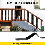 VEVOR 51 Pack Classic Composite Series 1-in x 1-in x 3-ft Iron Deck Post
