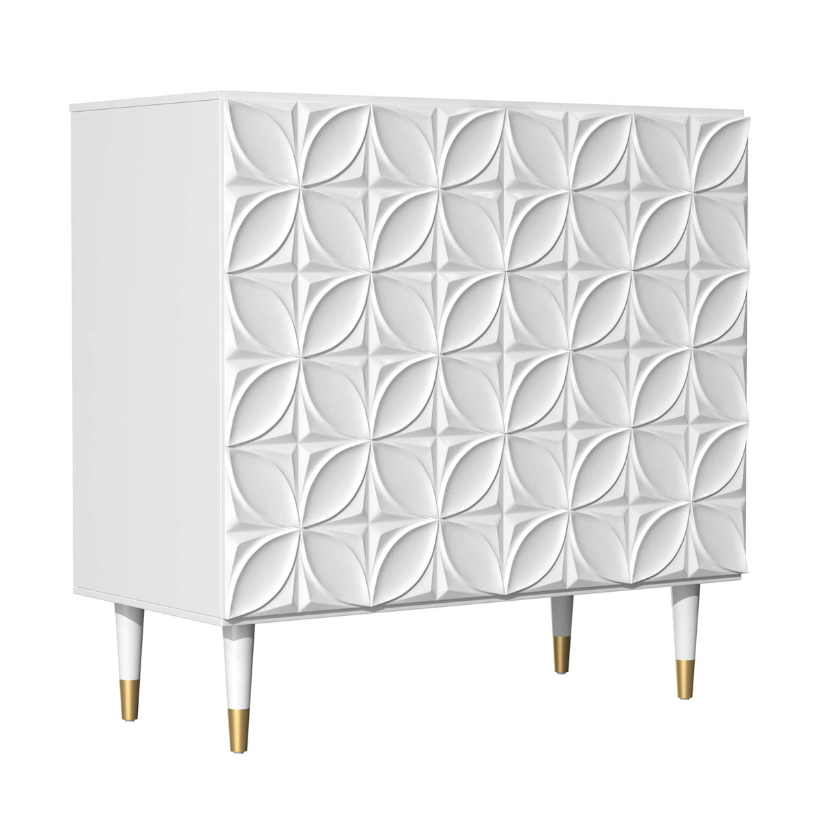 Clihome 15.75-in W x 31-in H Mdf White Freestanding Utility Storage Cabinet