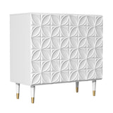 Clihome 15.75-in W x 31-in H Mdf White Freestanding Utility Storage Cabinet